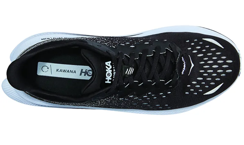 Hoka One One Men's Kawana Running Shoes Black/White-4
